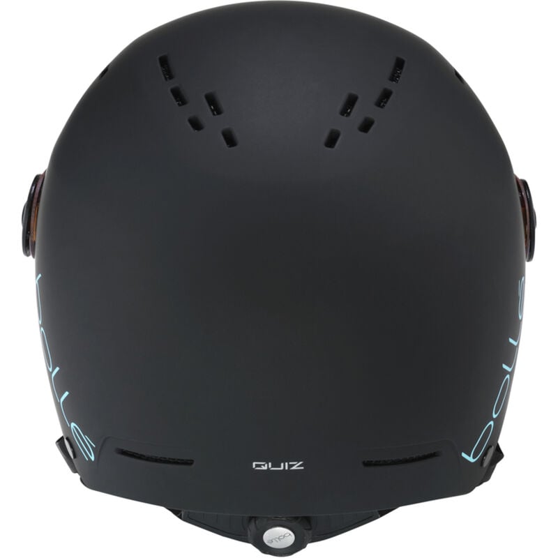 QUIZ VISOR, Black Blue Matte-Orange Gun, hi-res image number null